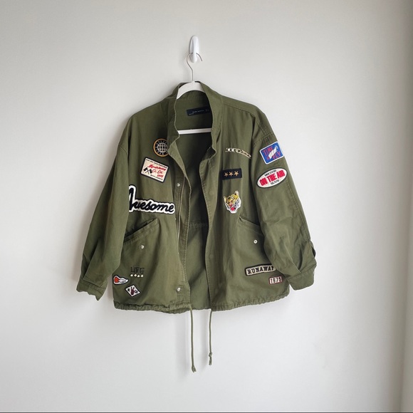 ZARA GRAPHIC JACKET - Picture 6 of 6